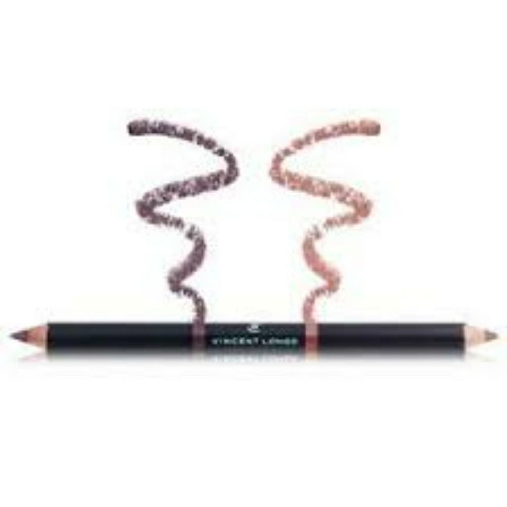 Vincent Longo Duo Lip Pencil 💋 Coco/Lavenderlite - Picture 2 of 8